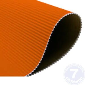 PAPEL MICROONDULADO 50X80CM LARANJA