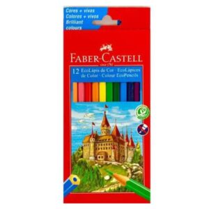 LAPIS COR FABER-CASTELL 12 CORES