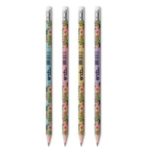 LAPIS HB GRAFITE C/BORRACHA ALOHA ONDA