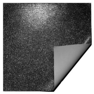 EVA C/GLITTER 40X48CM PRETO ONDA