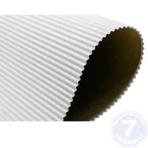 PAPEL MICROONDULADO 50X80CM BRANCO