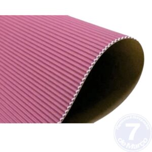 PAPEL MICROONDULADO 48X80CM ROSA