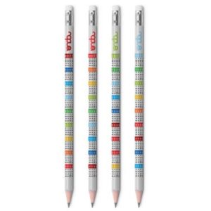 LAPIS HB GRAFITE C/BOR TABUADA ONDA