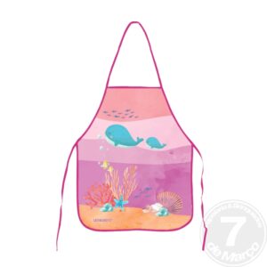 AVENTAL INFANTIL FUNDO DO MAR LEO&LEO