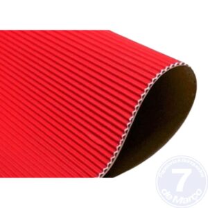 PAPEL MICROONDULADO 48X80CM VERMELHO
