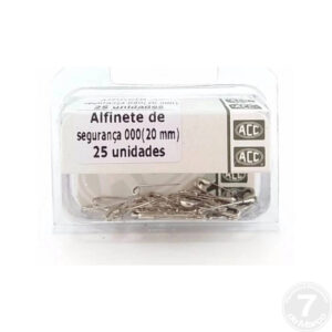 ALFINETE SEGURANCA 20MM 25UND ACONIQ ACC
