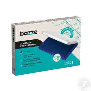 ALMOFADA CARIMBO AZUL N.3 BAZZE