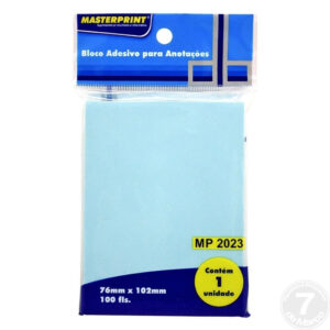 BLOCO ADES ANOT AZUL 100FLS MASTERPRINT