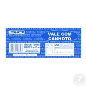 BLOCO VALE C/CANH 50F SAO DOMINGOS