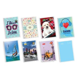 CADERNETA 1/8 ESP FLEX 48 FOLHAS ASTRAL