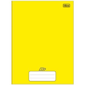 CADERNO BROCHURA 1/4 C/D AMARELO MAIS TILIB 96F