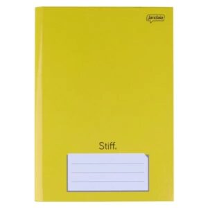 CADERNO BROCHURA AMARELO 96F STIFF