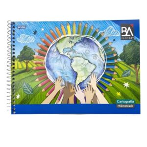 CADERNO ESP CARTOG S/SEDA 48FL BASIC JANDAIA