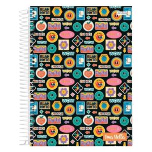 CADERNO UNIV 12M 192FL STELLA JANDAIA