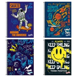 CADERNO UNIV 20M SPICE MASC TILIBRA