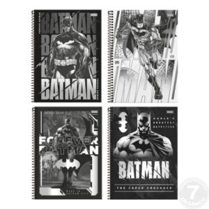 CADERNO UNIV CD 10M 160F BATMAN MASC FORONI