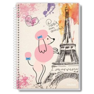 CADERNO UNIV ESP CD 20M 400FLS UAU PAUTA BRANCA