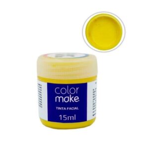 TINTA FACIAL 15ML AMARELO COLOR MAKE