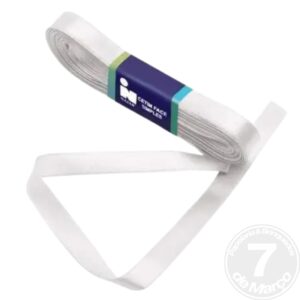 FITA CETIM SIMPLES PES-15MM BRANCO COR: 1 NAJAR