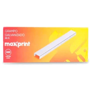 GRAMPO GALAVNIZADO 26/6 CX C/ 5000 MAXPRINT