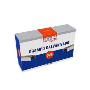 GRAMPO GALVANIZADO BRW 26/6 C/5000UN