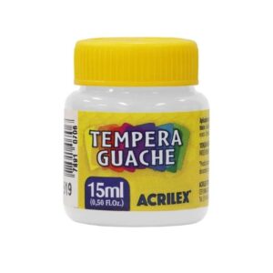 TINTA GUACHE 15ML BRANCO UND ACRILEX