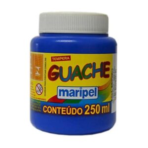 TINTA GUACHE 250ML AZUL ESCURO MARIPEL