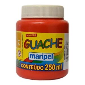 TINTA GUACHE 250ML VERMELHO MARIPEL