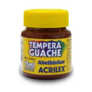 TINTA GUACHE 15ML MARROM ACRILEX
