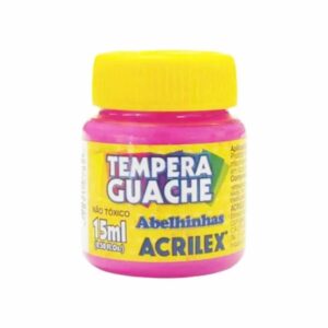 TINTA GUACHE 15ML ROSA UND ACRILEX