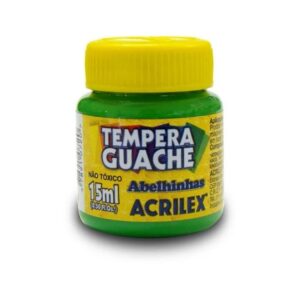 TINTA GUACHE 15ML VERDE FOLHA ACRILEX
