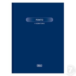 LIVRO DE PONTO 100FLS TILIBRA