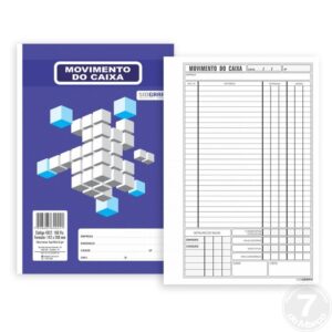 LIVRO MOV DO CAIXA 100FLS 144X208 SIDGRAPH