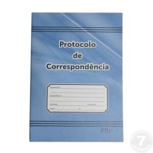 LIVRO PROTOCOLO DE CORRESP 1/4 100FLS PAGINA BRASIL