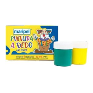 TINTA PINT DEDO C/6 CORES MARIPEL