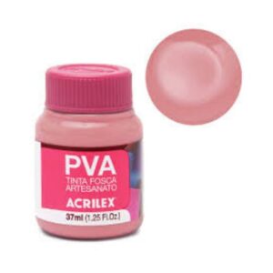 TINTA PVA FOSCA ARTESANATO 37ML ROSA ACRILEX
