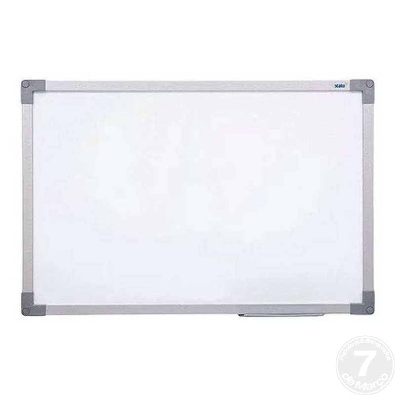 QUADRO BCO UV MDF ALUMINIO SOFT 100 X 070 CM STALO