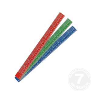REGUA DE 30CM C/TABUADA WALEU