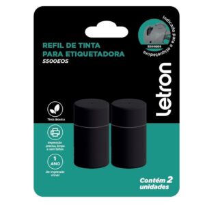 REFIL TINTA P/ETIQ C/2UN LETRON