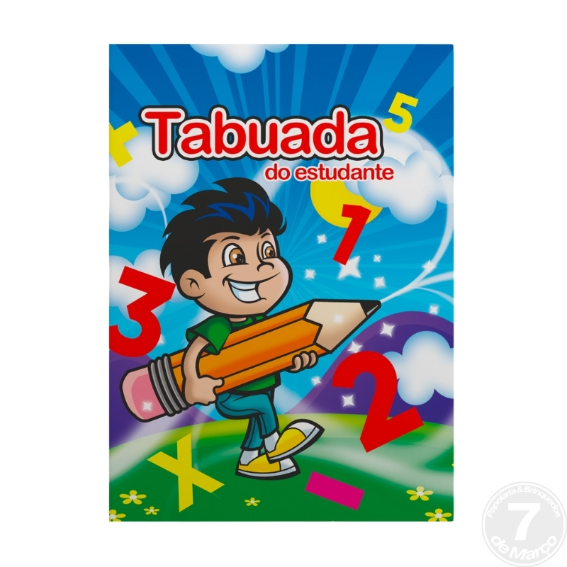 TABUADA DO ESTUDANTE PEQ BAHIA ARTES