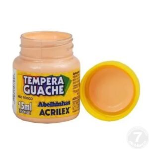 TINTA GUACHE 15ML AMARELO PESSEGO ACRILEX