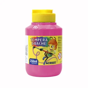 TINTA GUACHE 250ML ROSA ACRILEX