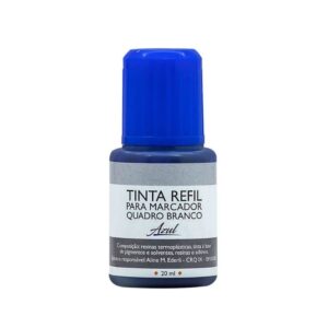 TINTA REABAST MARC QDO BCO 20ML AZUL BRW