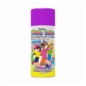 TINTA SPRAY CABELO LOKO 120ML VIOLETA