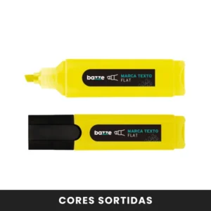 MARCA TEXTO FLAT BAZZE AMARELO