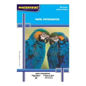 PAPEL FOTOGRAFICO MASTER PRINT 180G 20FLS