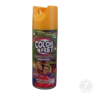 TINTA SPRAY CABELO COLORFEST 125ML AMARELO