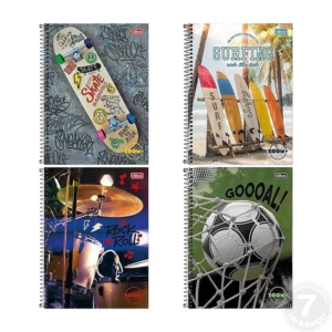 CADERNO CD ESP. UNIV ZOOM MASC 1M 96F TILIBRA