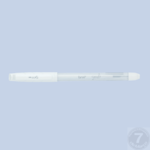 CANETA ESFEROGRAFICA GEL 1.0MM BRANCA BRW