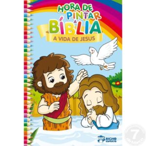 HORA DE PINTAR BIBLIA! A VIDA DE JESUS RIDEEL